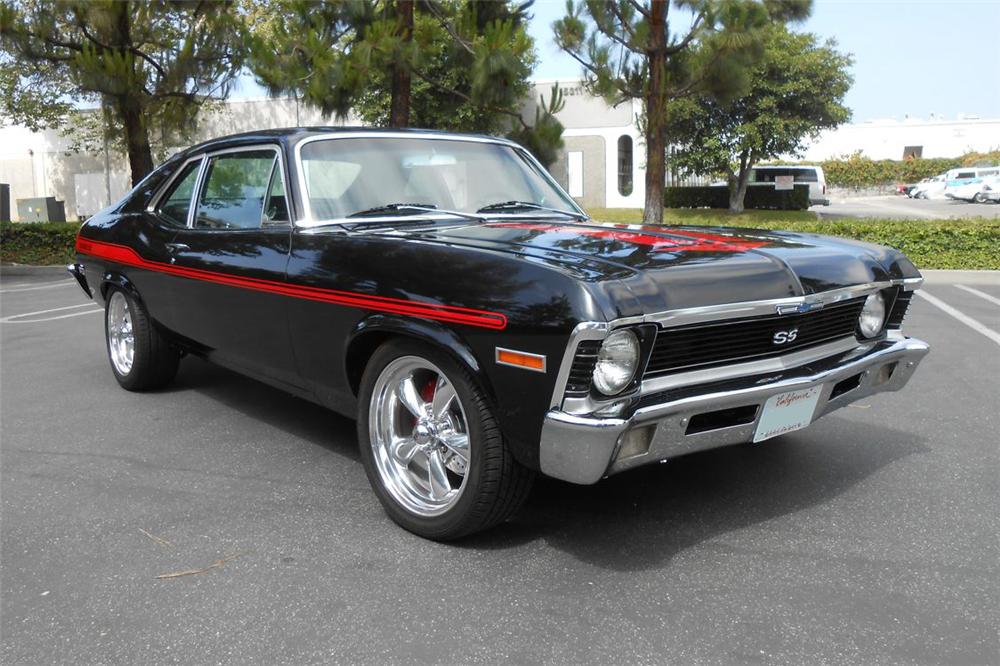 1970 CHEVROLET NOVA CUSTOM 2 DOOR COUPE