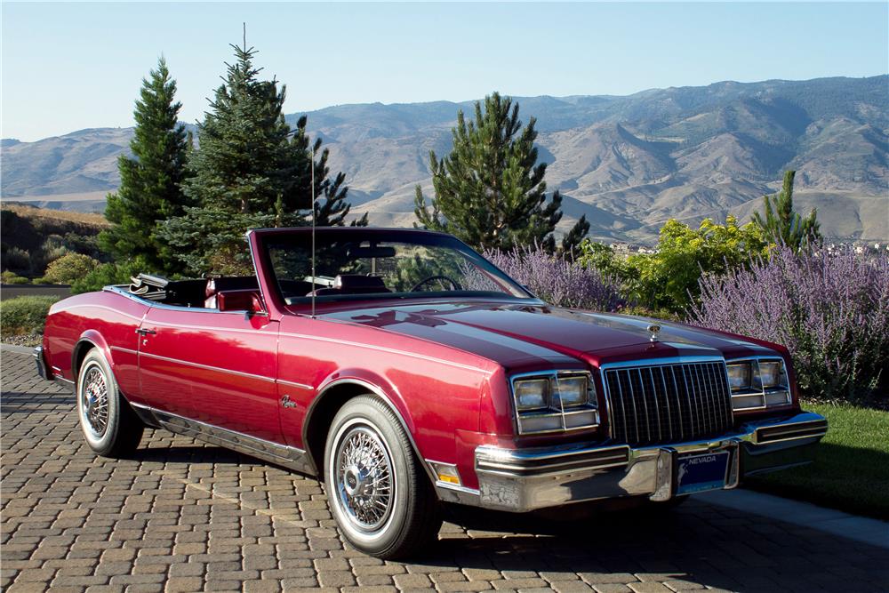 1982 BUICK RIVIERA CONVERTIBLE