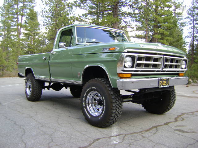 1971 FORD F-250 4X4 PICKUP