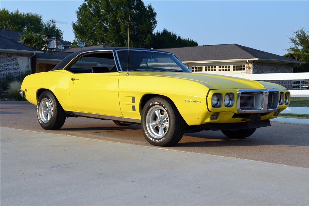 1969 PONTIAC FIREBIRD CUSTOM 2 DOOR COUPE