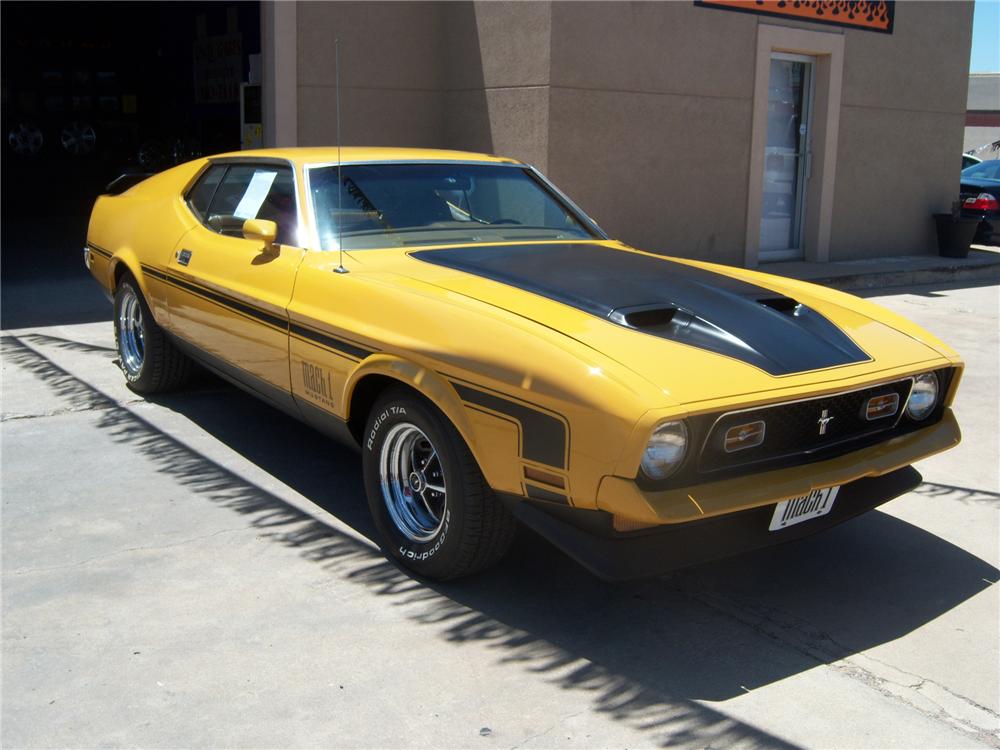 1972 FORD MUSTANG MACH 1 FASTBACK