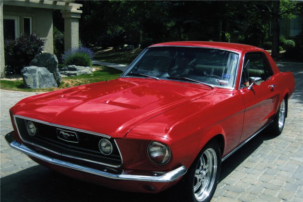 1968 FORD MUSTANG CUSTOM 2 DOOR COUPE