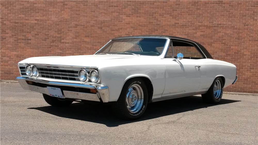 1967 CHEVROLET CHEVELLE MALIBU 2 DOOR COUPE