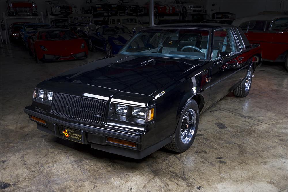 1987 BUICK REGAL GRAND NATIONAL 2 DOOR COUPE