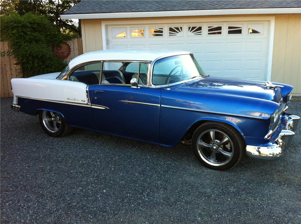 1955 CHEVROLET BEL AIR CUSTOM 2 DOOR HARDTOP