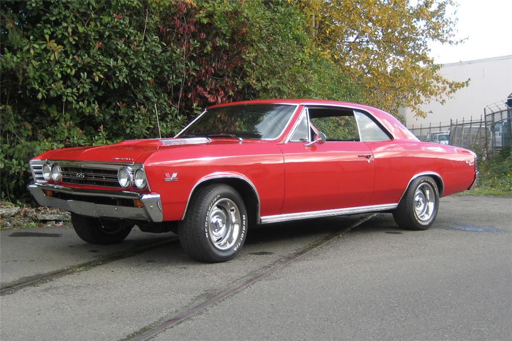 1967 CHEVROLET CHEVELLE 2 DOOR COUPE