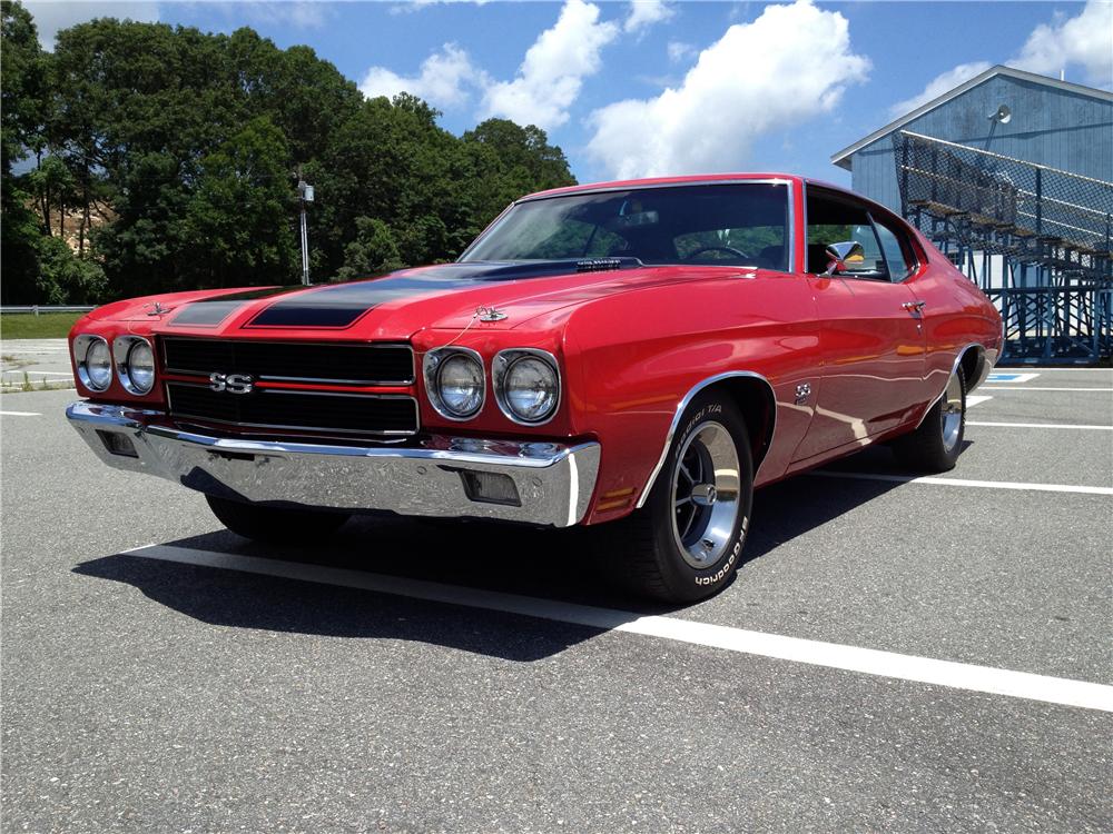 1970 CHEVROLET CHEVELLE MALIBU CUSTOM 2 DOOR COUPE