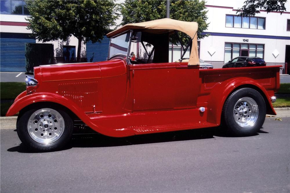 1929 FORD MODEL A CUSTOM ROADSTER PICKUP