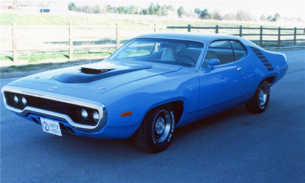 1972 PLYMOUTH ROAD RUNNER CUSTOM 2 DOOR HARDTOP