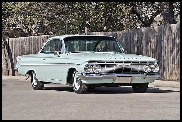 1961 CHEVROLET BEL AIR 2 DOOR COUPE