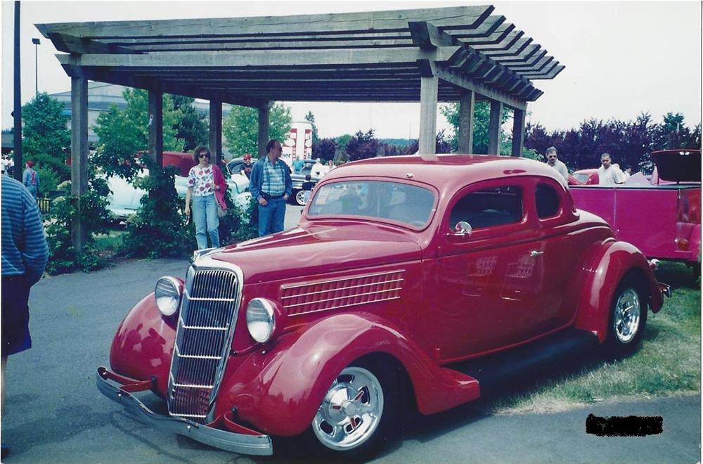 1935 FORD 5 WINDOW CUSTOM COUPE