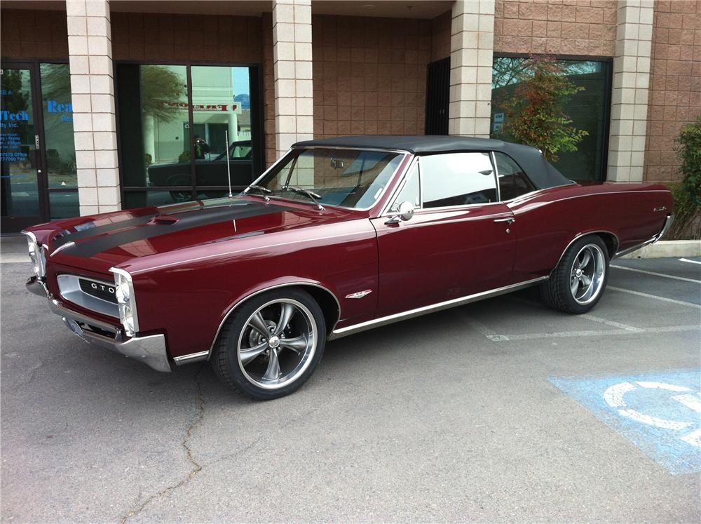 1966 PONTIAC GTO CUSTOM CONVERTIBLE