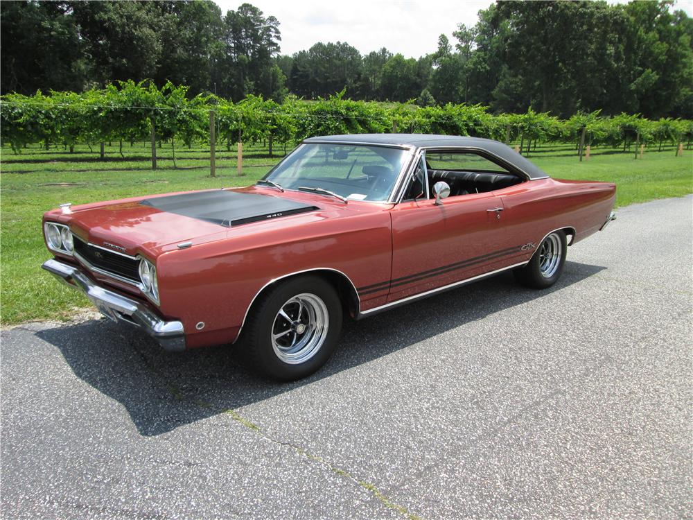 1968 PLYMOUTH GTX 2 DOOR HARDTOP