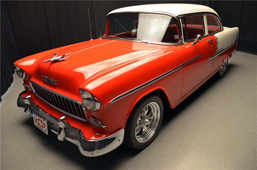 1955 CHEVROLET BEL AIR CUSTOM 2 DOOR SEDAN