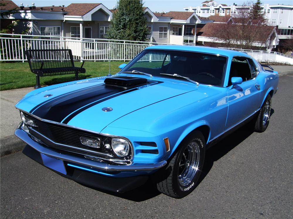 1970 FORD MUSTANG MACH 1 FASTBACK