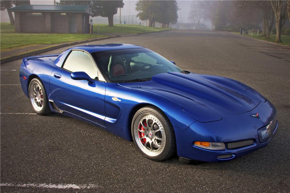 2002 CHEVROLET CORVETTE Z06 CUSTOM 2 DOOR COUPE