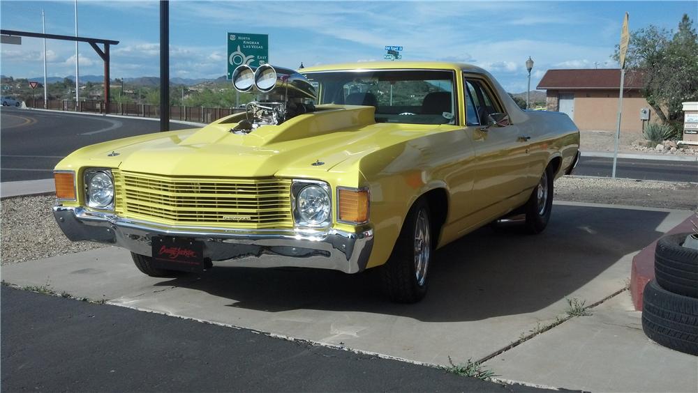 1972 CHEVROLET EL CAMINO CUSTOM PICKUP