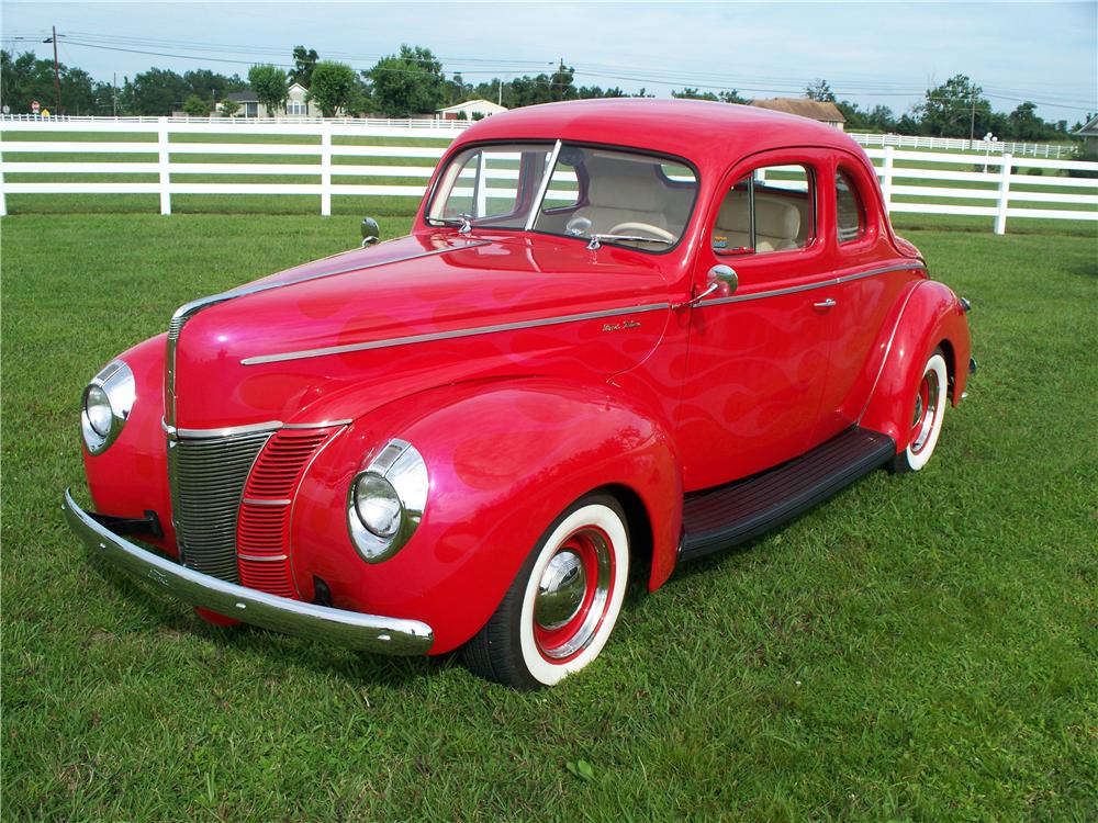 1940 FORD DELUXE CUSTOM 2 DOOR COUPE