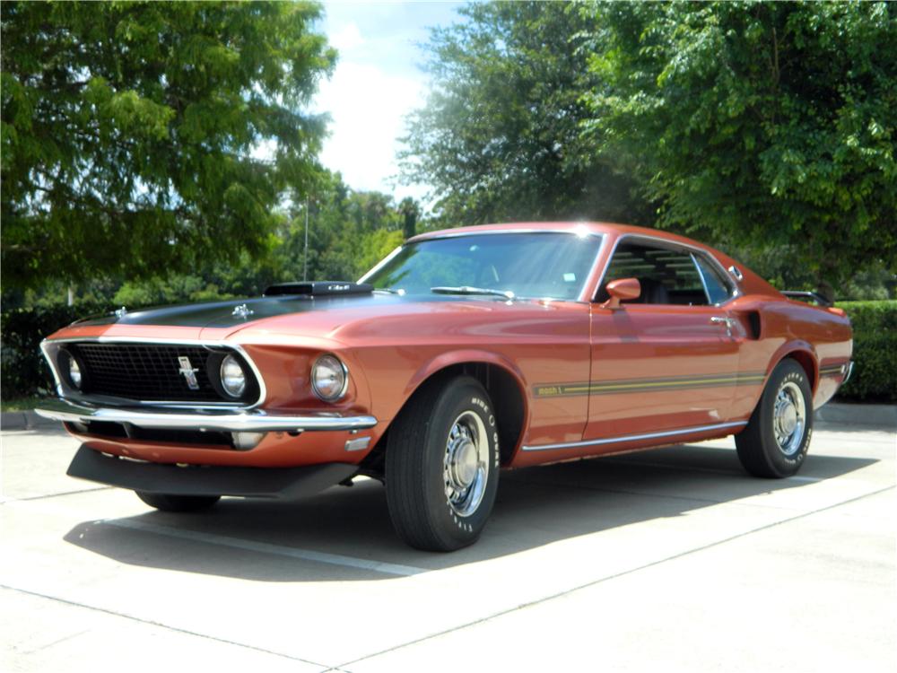 1969 FORD MUSTANG MACH 1 FASTBACK