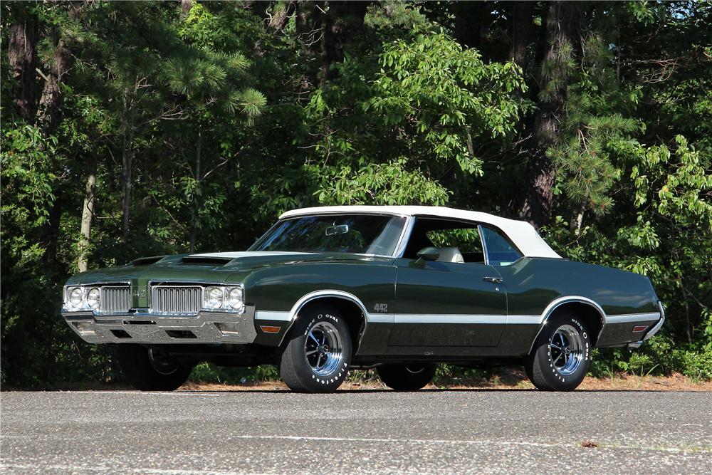 1970 OLDSMOBILE 442 CONVERTIBLE