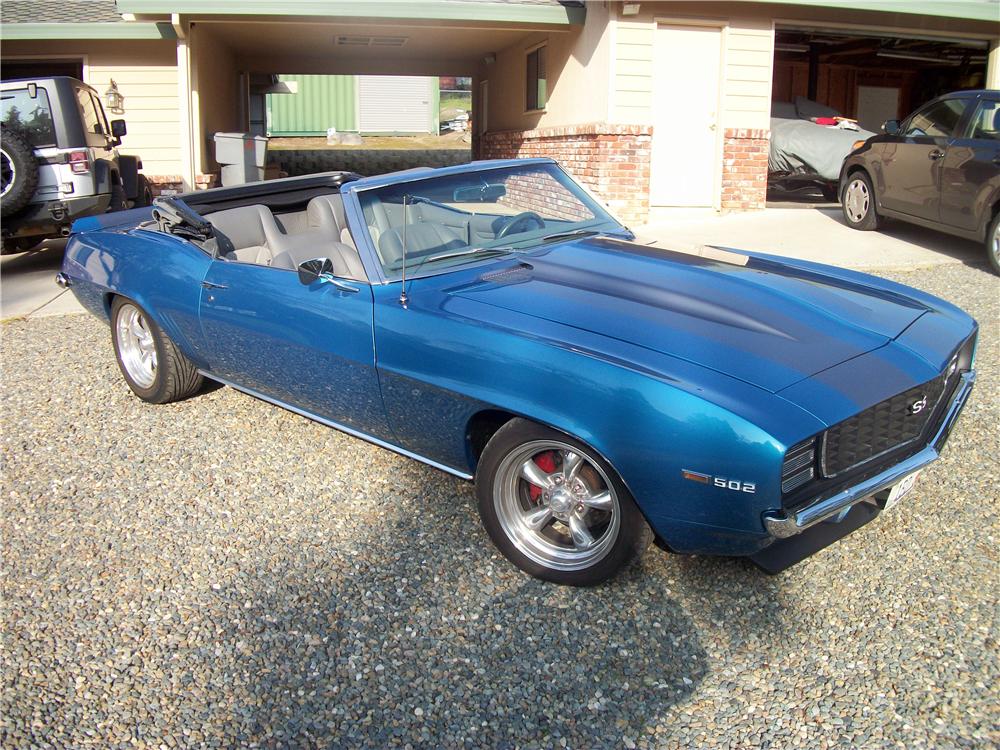 1969 CHEVROLET CAMARO RS/SS CUSTOM CONVERTIBLE