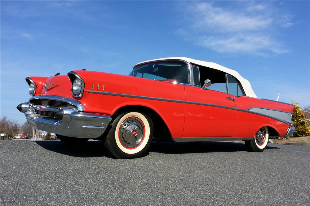 1957 CHEVROLET BEL AIR CONVERTIBLE