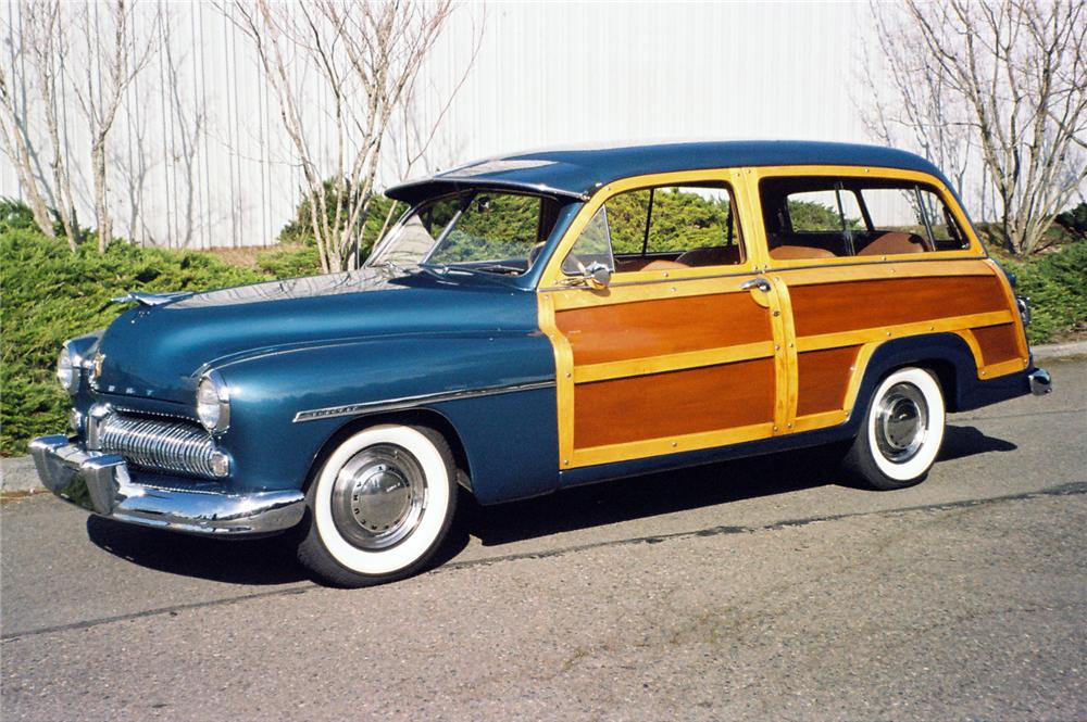 1949 MERCURY 8 PASSENGER WOODY STATION WAGON