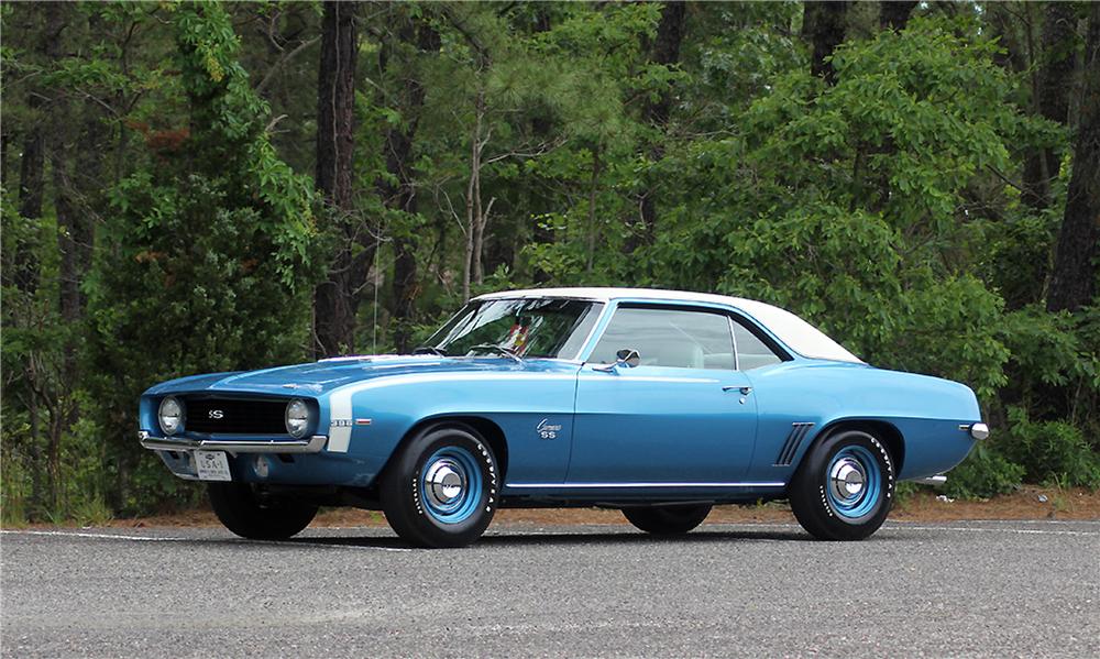 1969 CHEVROLET CAMARO SS 2 DOOR COUPE