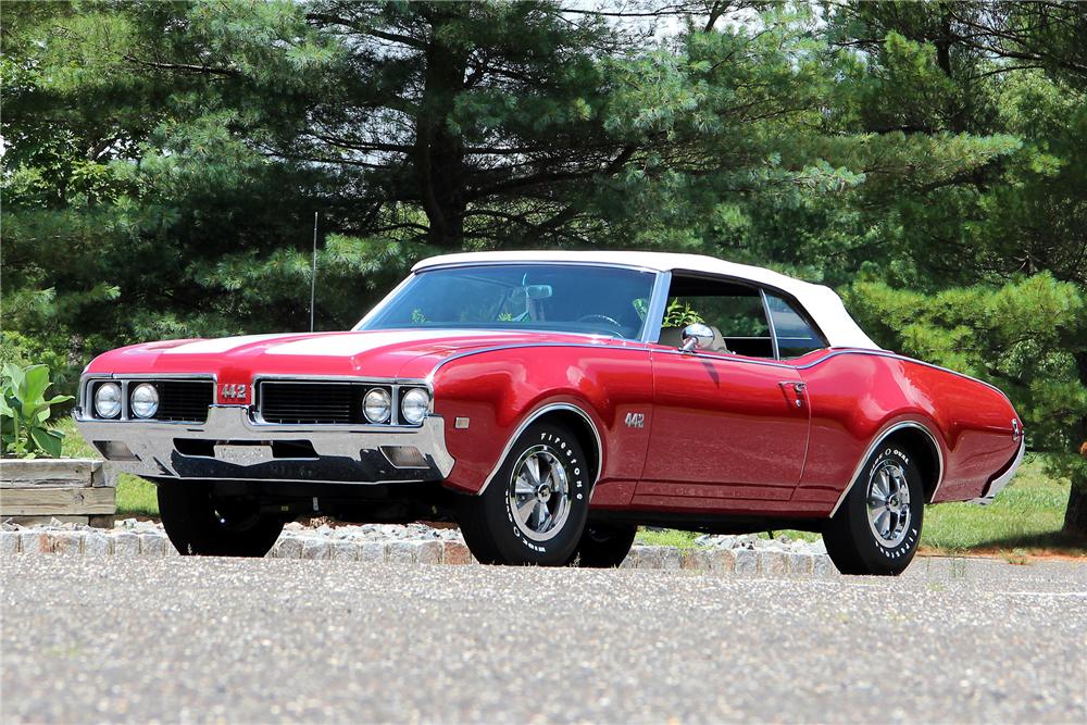 1969 OLDSMOBILE 442 CONVERTIBLE