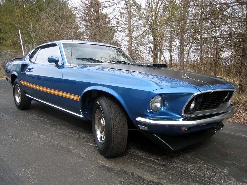 1969 FORD MUSTANG MACH 1 FASTBACK