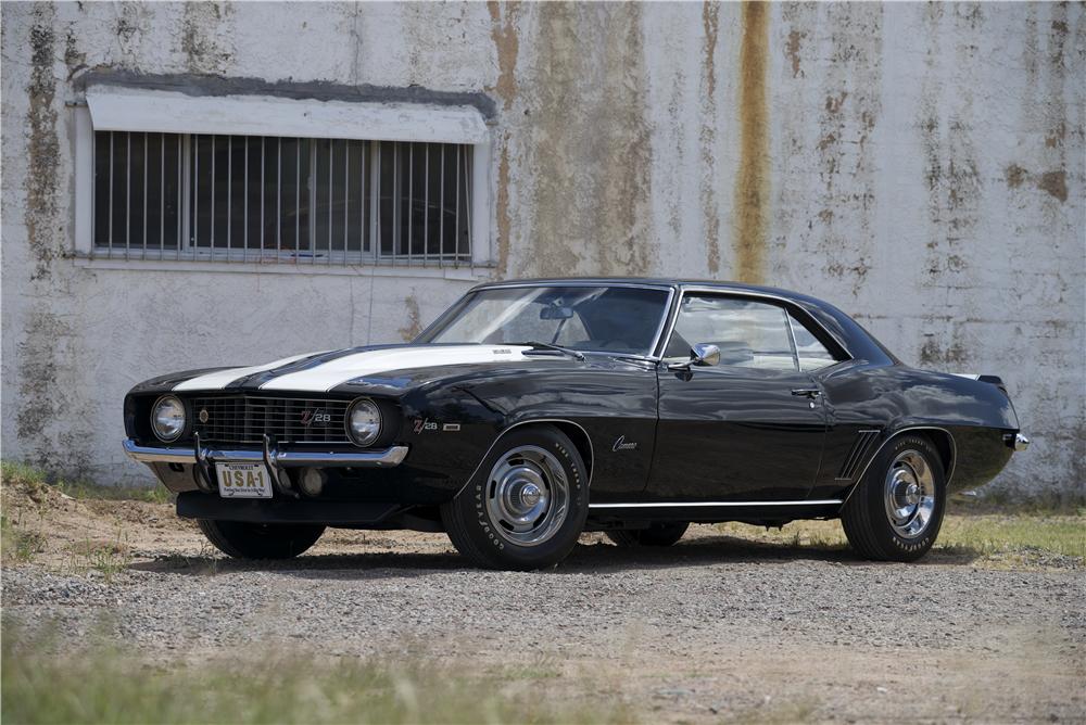 1969 CHEVROLET CAMARO Z/28 2 DOOR COUPE