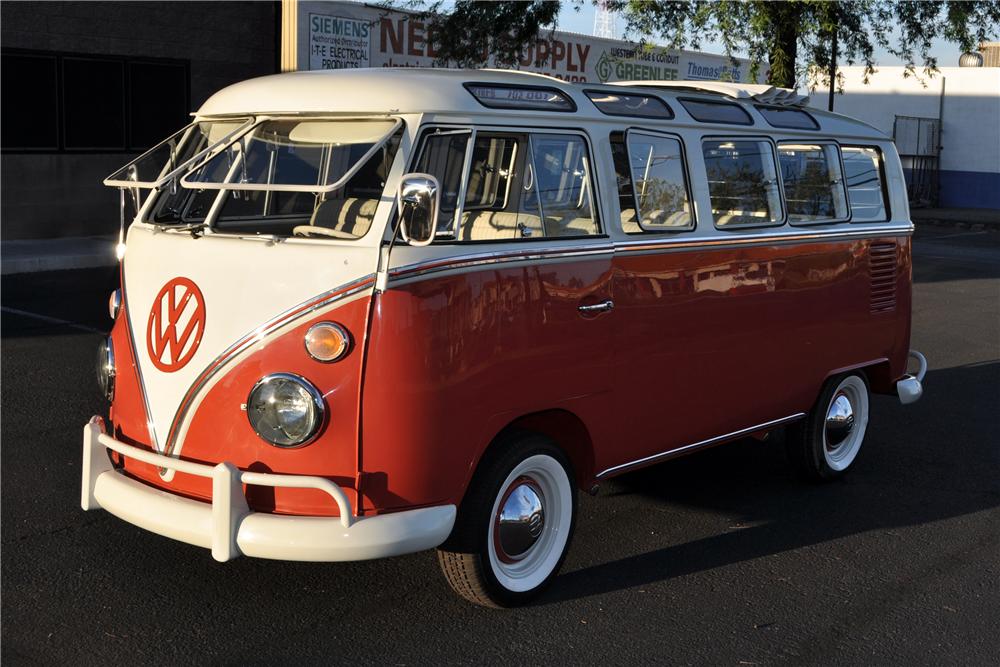 1966 VOLKSWAGEN 21 WINDOW SAMBA BUS