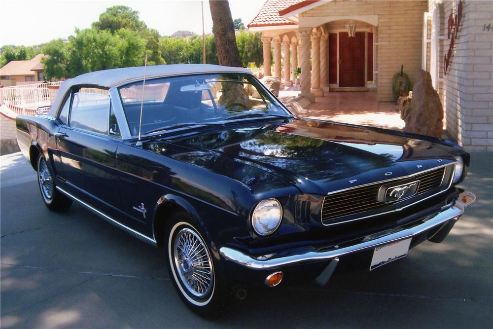 1966 FORD MUSTANG 2 DOOR CONVERTIBLE