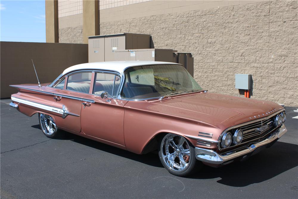 1960 CHEVROLET IMPALA CUSTOM 4 DOOR SEDAN