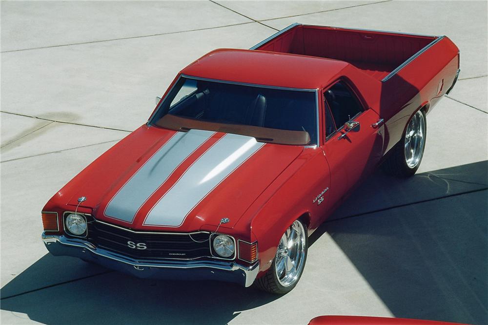 1972 CHEVROLET EL CAMINO CUSTOM PICKUP