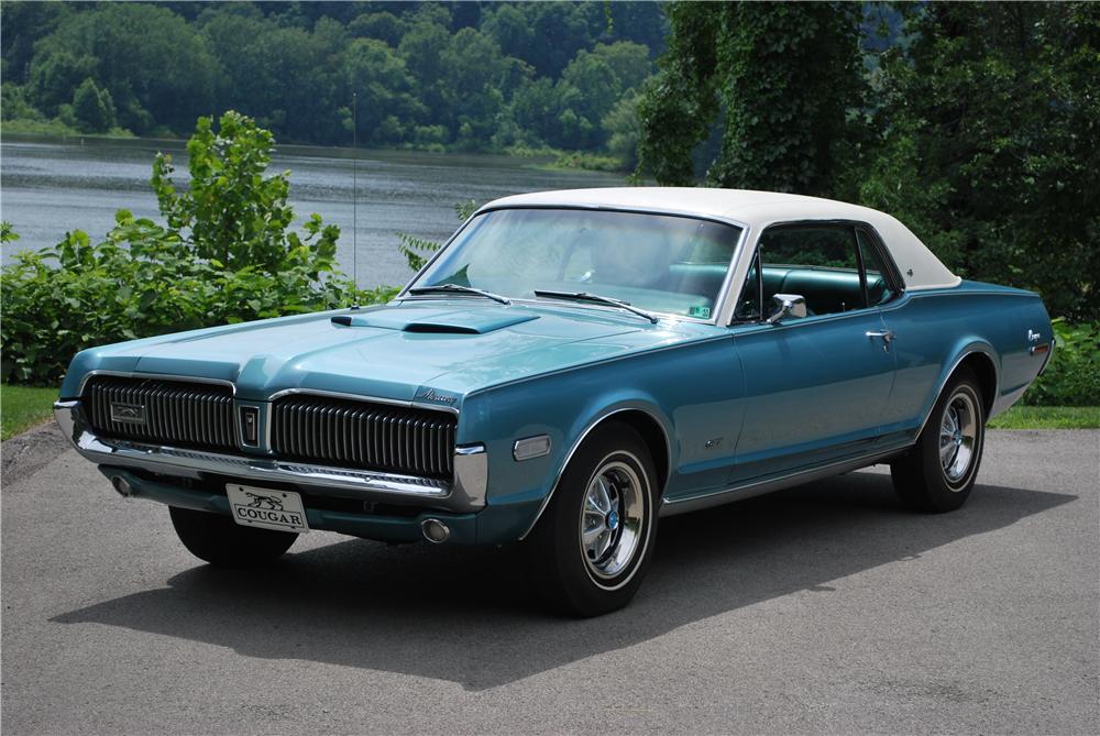 1968 MERCURY COUGAR XR7 COUPE