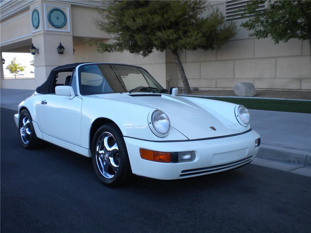 1990 PORSCHE CARRERA II CONVERTIBLE