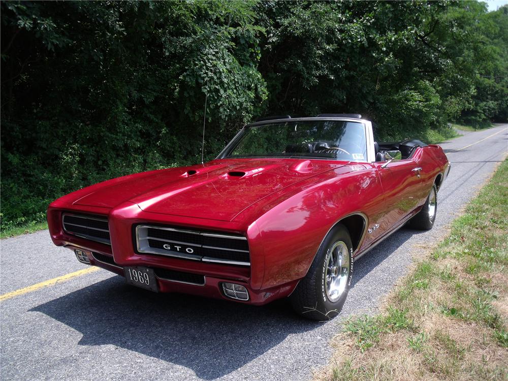 1969 PONTIAC GTO CONVERTIBLE