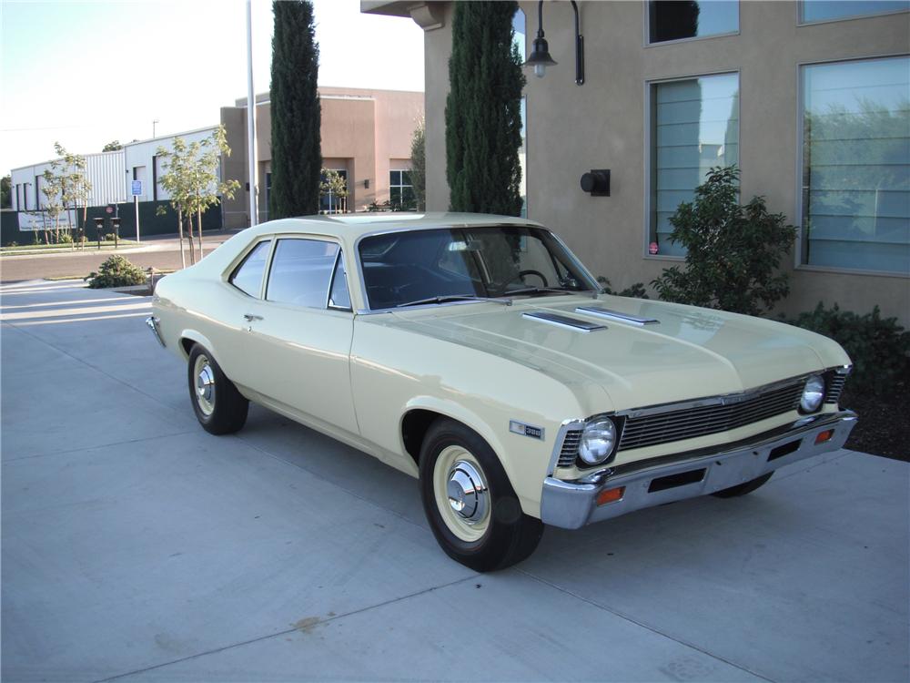 1968 CHEVROLET CHEVY II NOVA CUSTOM 2 DOOR HARDTOP