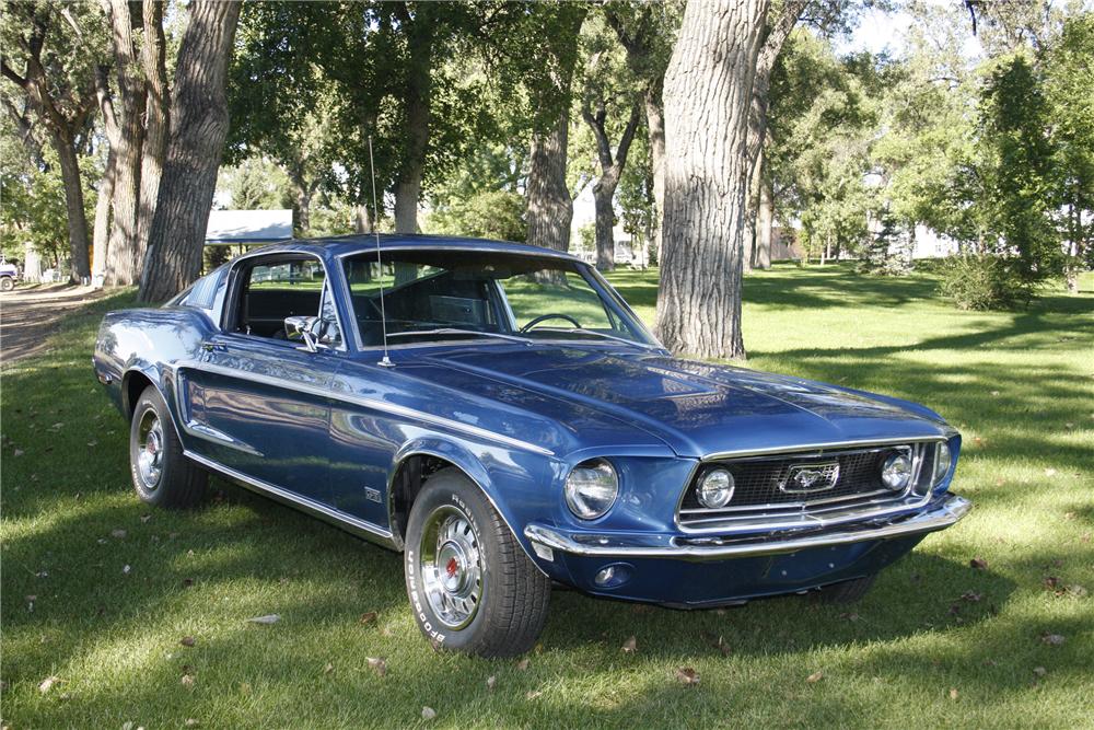 1968 FORD MUSTANG GT 2 DOOR FASTBACK