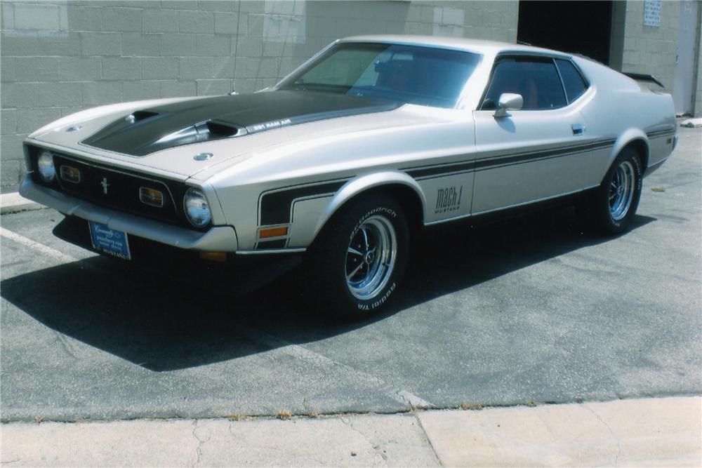 1971 FORD MUSTANG MACH 1 2 DOOR SPORTSROOF