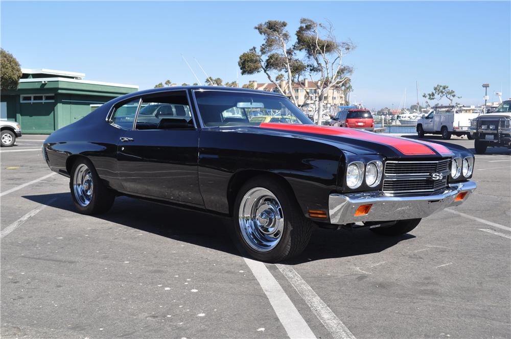 1971 CHEVROLET CHEVELLE MALIBU CUSTOM 2 DOOR HARDTOP