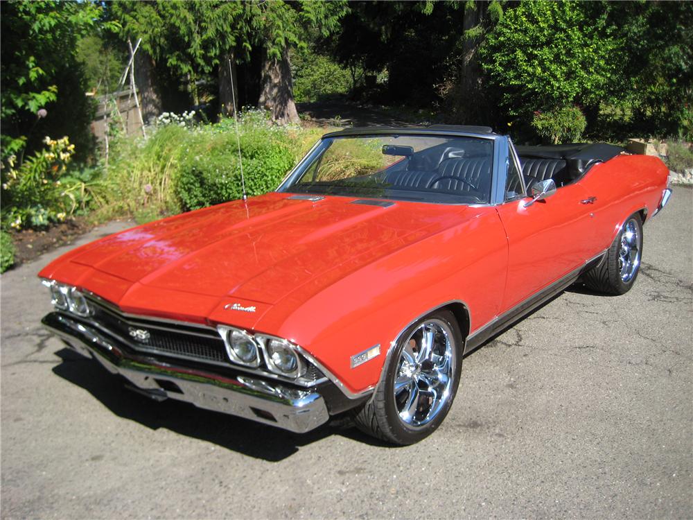 1968 CHEVROLET CHEVELLE SS 2 DOOR CONVERTIBLE