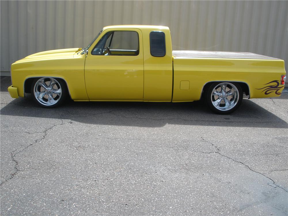 1984 CHEVROLET CUSTOM EXTENDED CAB PICKUP