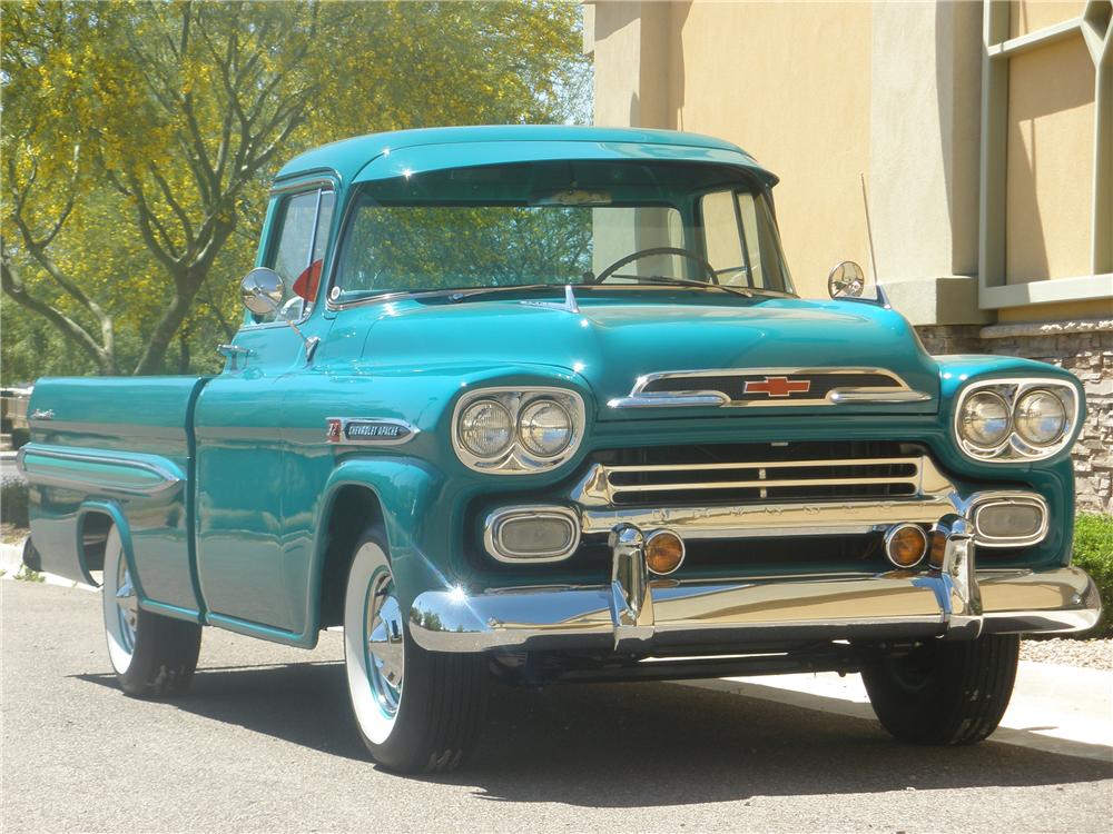 1959 CHEVROLET APACHE FLEETSIDE PICKUP