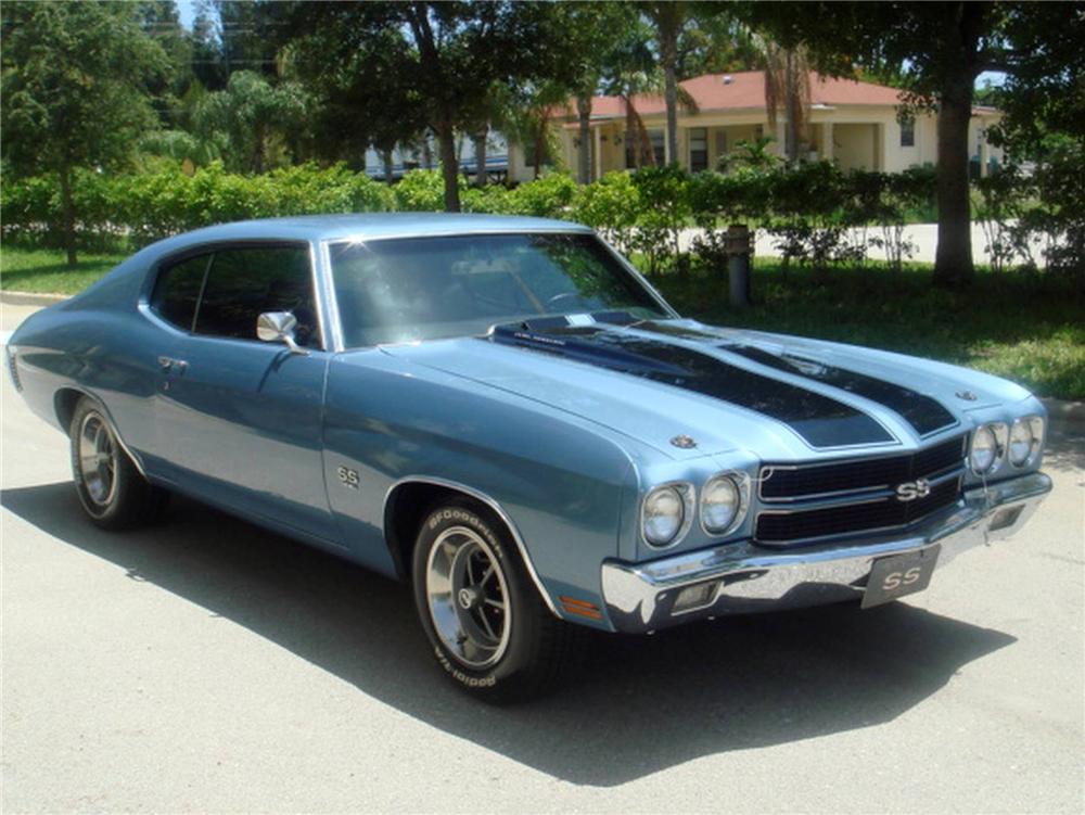 1970 CHEVROLET CHEVELLE CUSTOM 2 DOOR COUPE