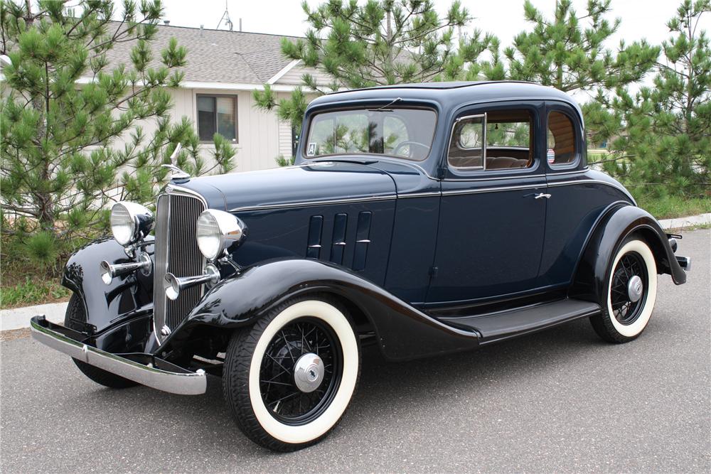 1933 CHEVROLET DELUXE 2 DOOR COUPE