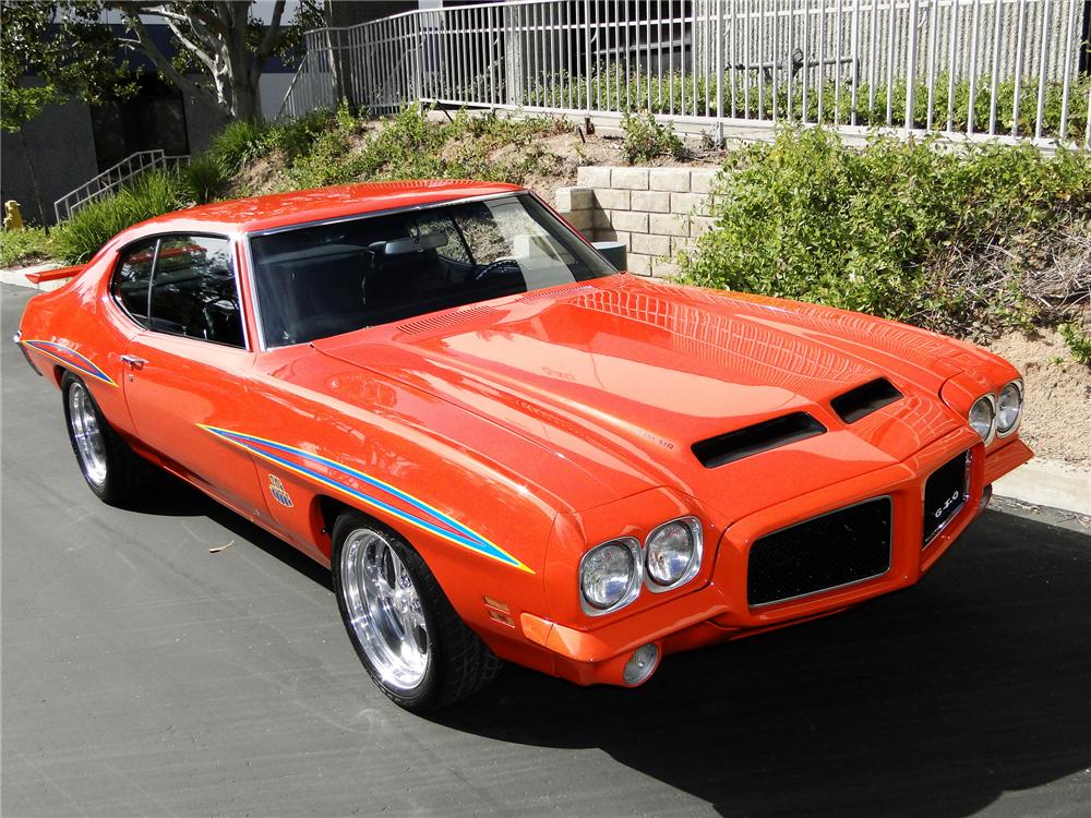 1971 PONTIAC GTO CUSTOM 2 DOOR COUPE