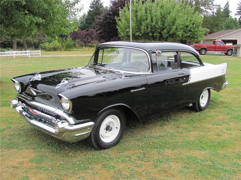 1957 CHEVROLET 150 CUSTOM SEDAN