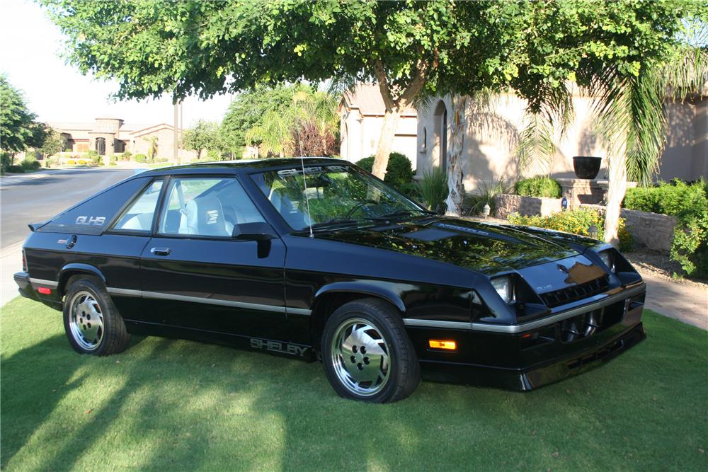 1987 DODGE CHARGER GLH-S 2 DOOR COUPE